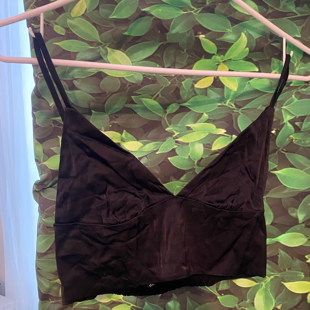 Zara black bralette